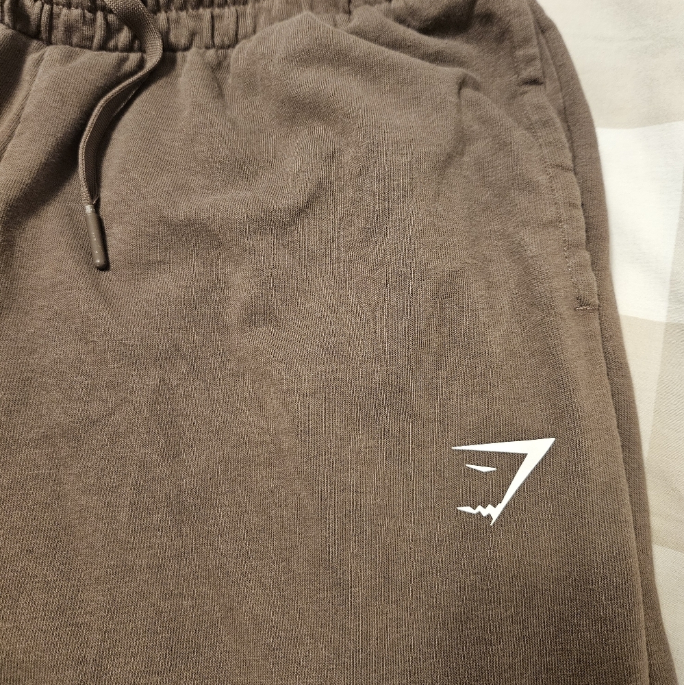 Gymshark Brown/Green Joggers